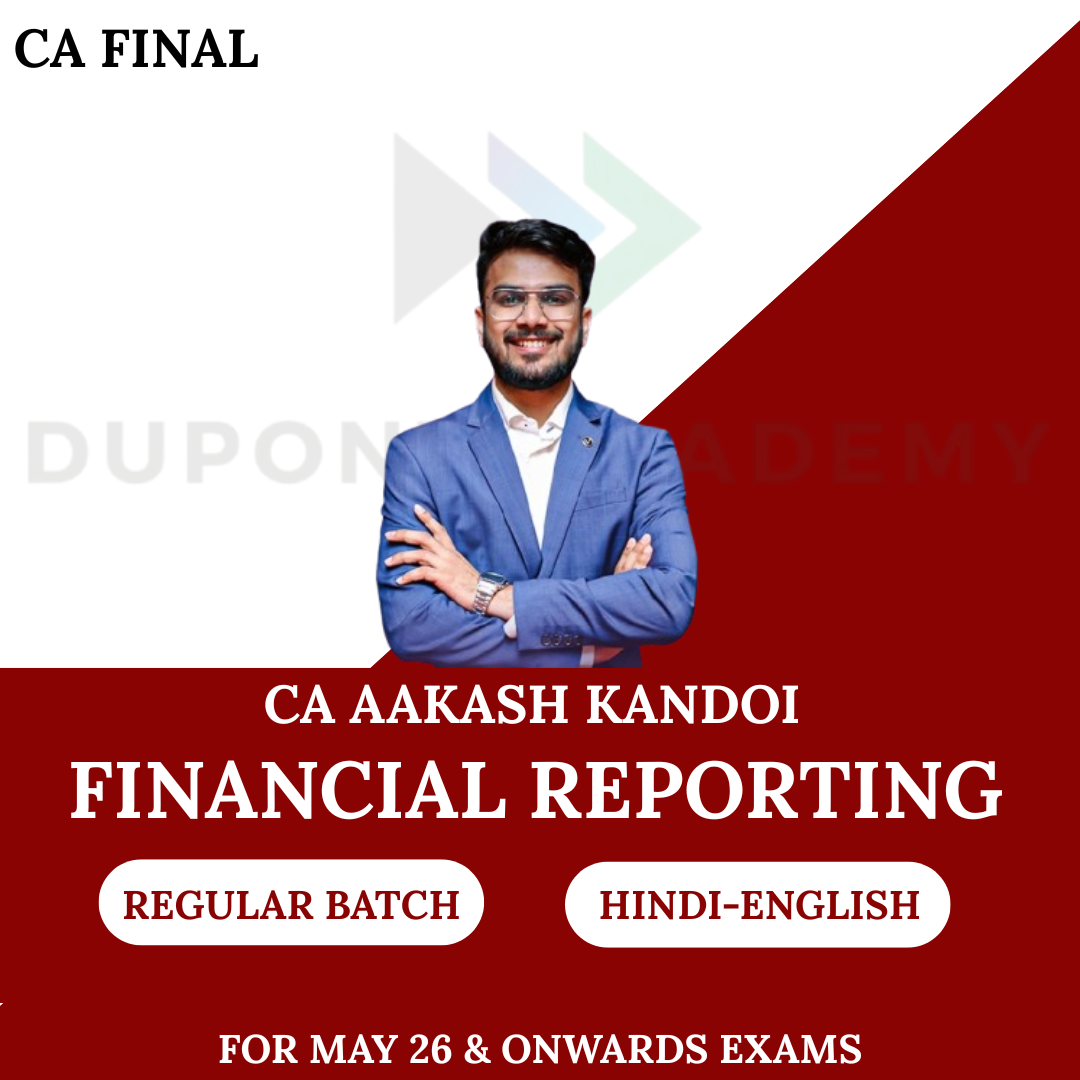 CA Final FR (Regular Batch) For May 26 & Onwards Exams By CA Aakash Kandoi