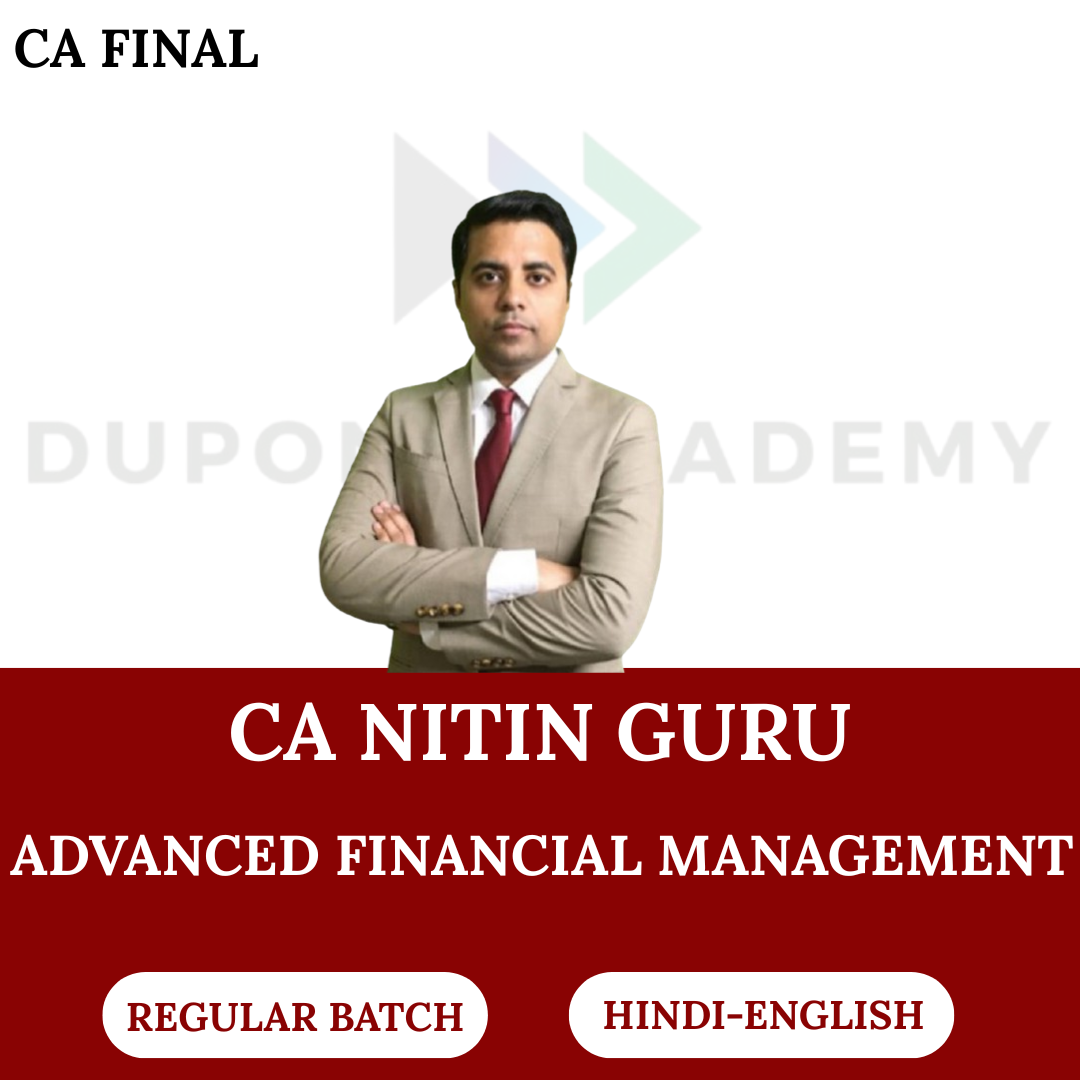 CA Final AFM (Regular Batch) For Nov 2026 & Onwards By CA Nitin Guru