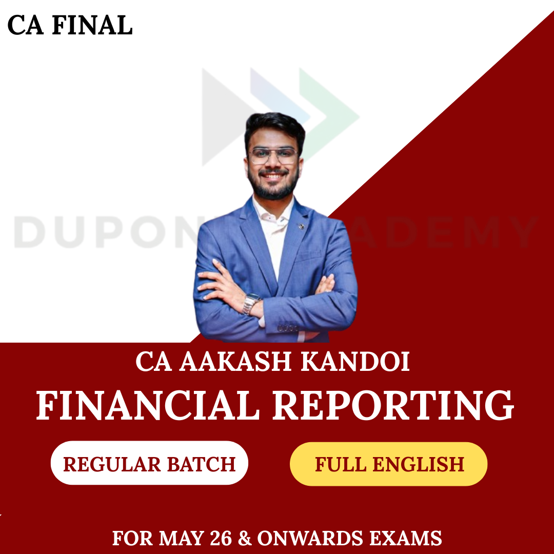 CA Final FR (Regular Batch) For May 26 & Onwards (Full English) By CA Aakash kandoi