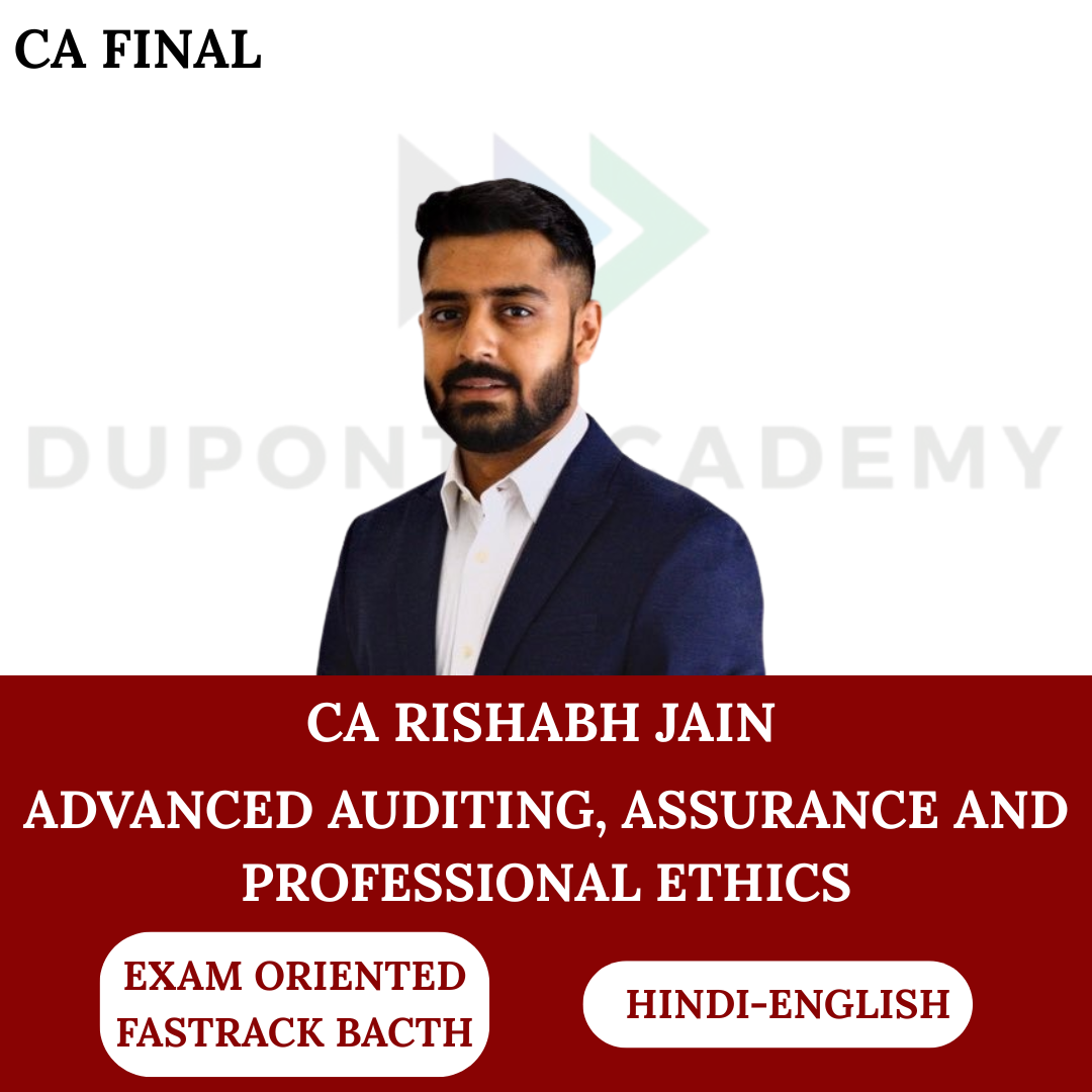 CA Final Audit (Exam Oriented Batch) For Nov 2026 & May 27 Exams By CA Rishabh Jain