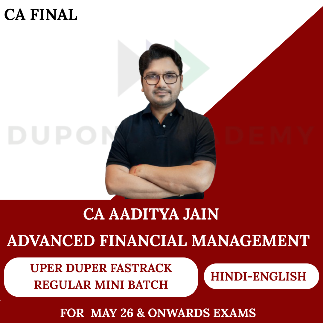 CA Final AFM Super Duper Fast Track Mini Batch For May 2026 & Onwards By CA Aaditya Jain