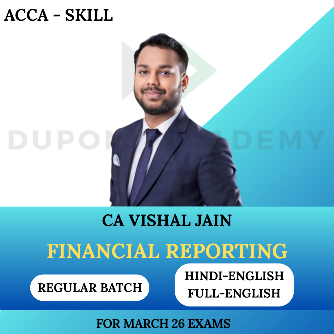 ACCA Skill - Financial Reporting ( FR ) - March 2026 By CA Vishal Jain