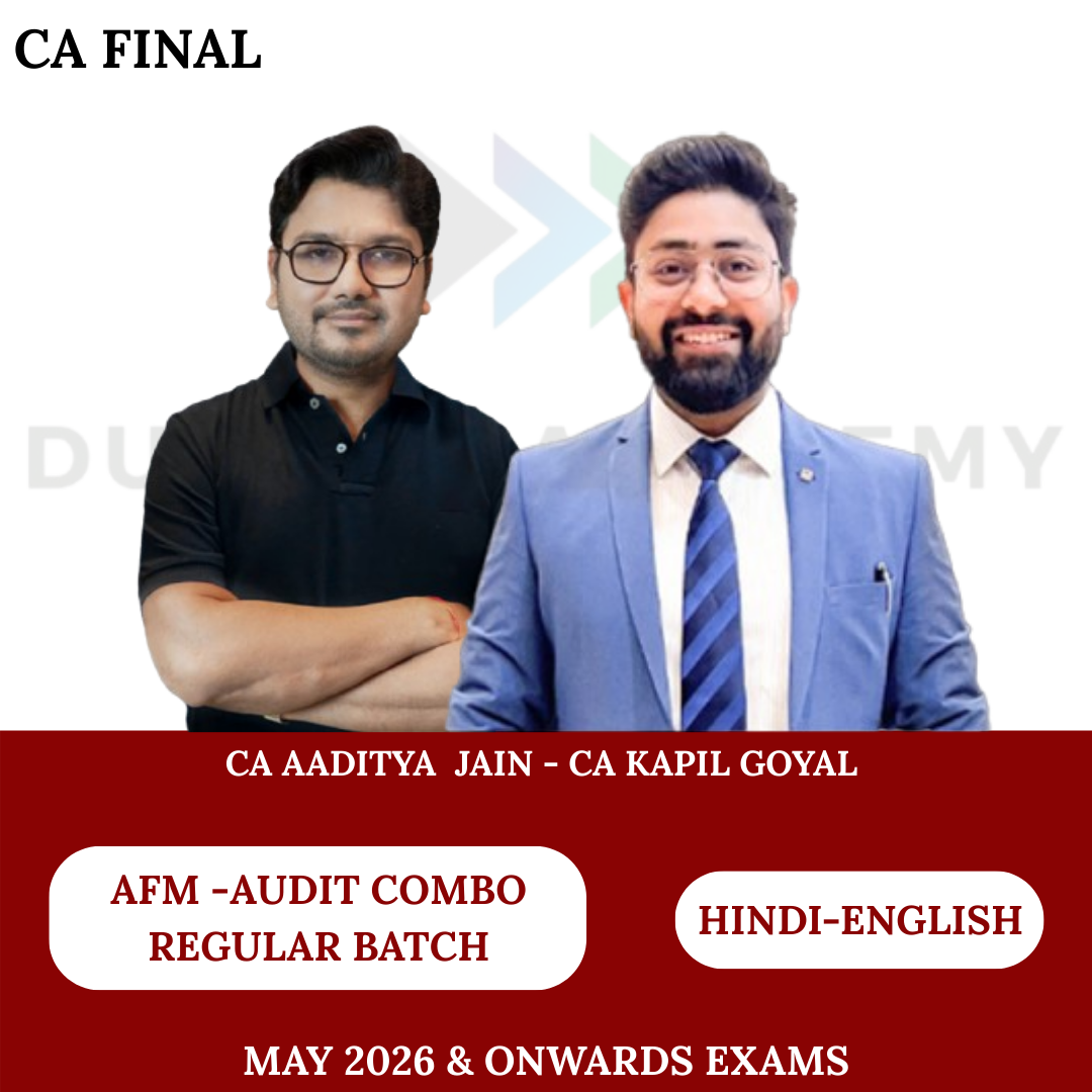 CA Final FR - Audit Combo for May 2026 & Onwards Exams by CA Aaditya Jain & CA Kapil Goyal