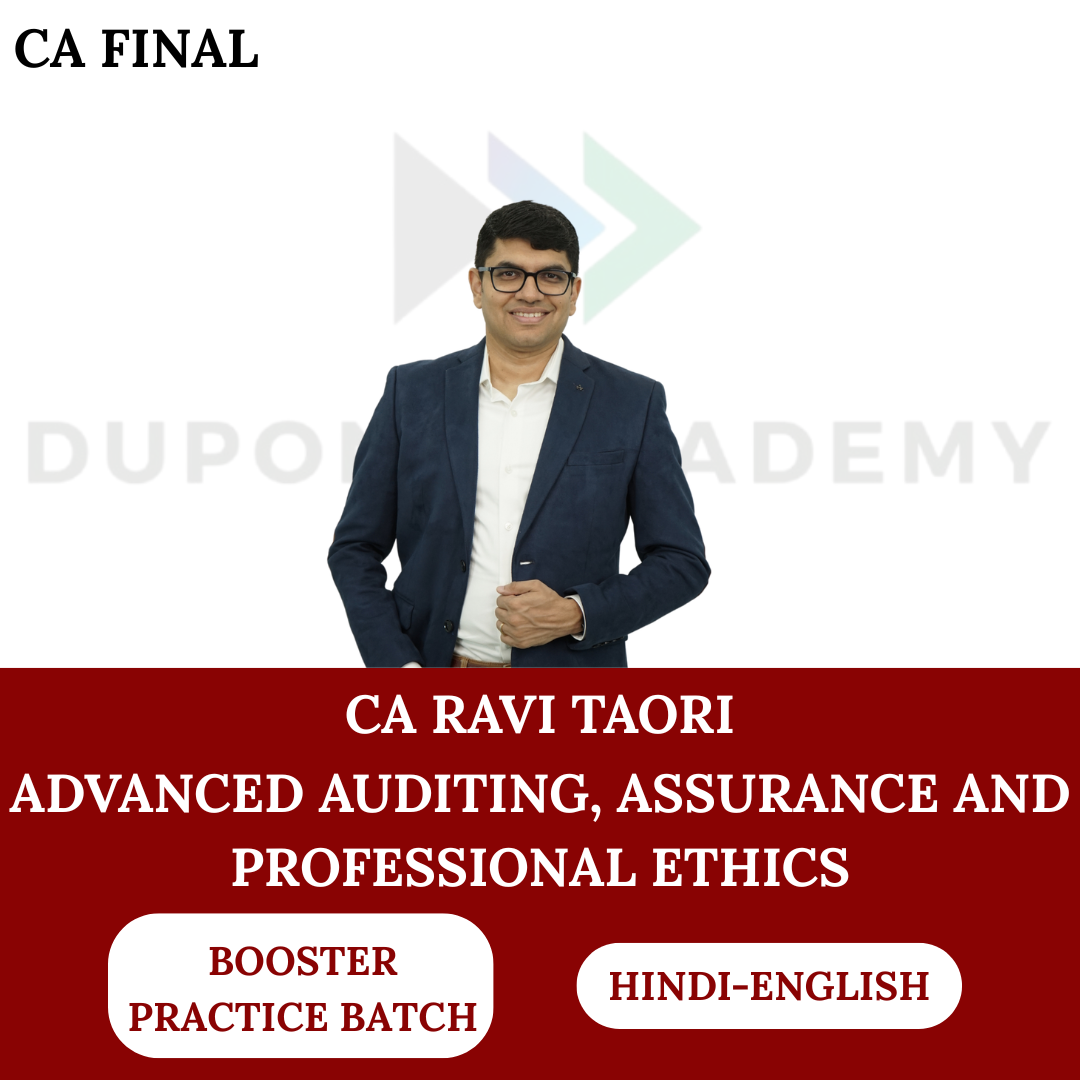 CA Final Audit (Booster Practice Batch) For Nov 2026 By CA Ravi Taori